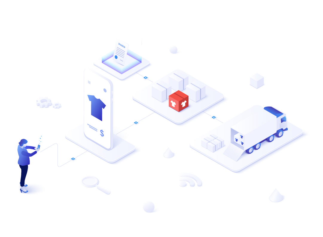 Supply Chain Illustration